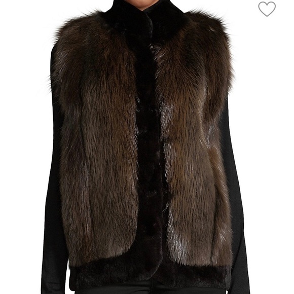 Jackets & Coats New Large Womens Wolfie Furs Beaver Fur Vest Poshmark